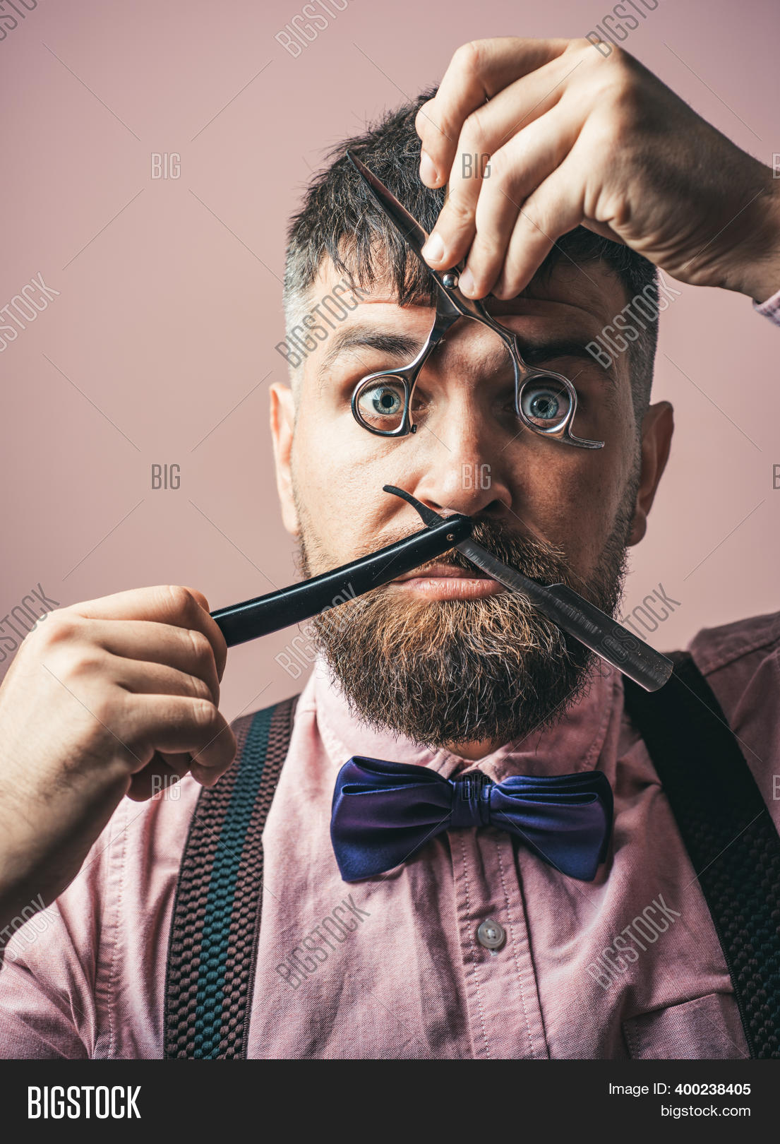 Barber Scissors Work. Image & Photo (Free Trial) Bigstock