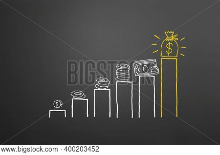 Business Background. Business People Discussing Together Their Strategy. Making Business Plan, Busin