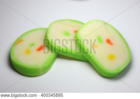 Tasty And Sweet Sandesh Closeup