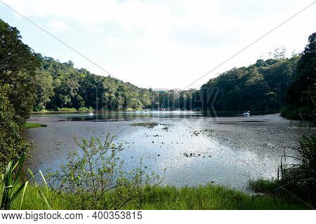 Boating At Pookkode  Lake, Wayanad, Kerala