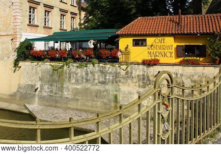 Prague, Czech Republic - July 9, 2011: Marnice Restaurant In Mala Strana