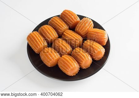 Tulumba. Traditional Turkish Dessert.