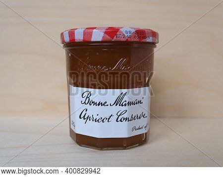 Paris - Dec 2020: Bonne Maman Conserve Jar