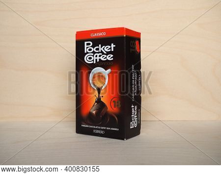 Alba - Dec 2020: Ferrero Packet Of Pocket Coffee