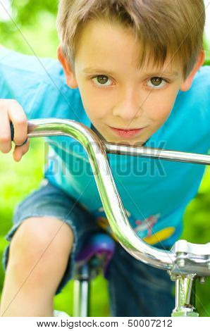 Boy On Bicycle