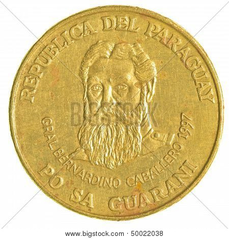 500 Paraguayan Guaranies Coin