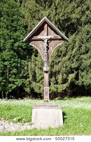 Crucifix In Cortina D'ampezzo