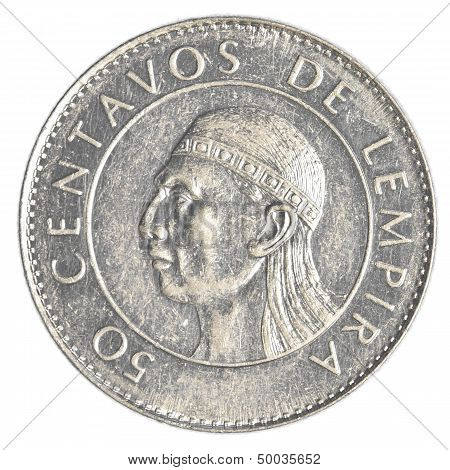 50 Honduran Lempira Centavos Coin