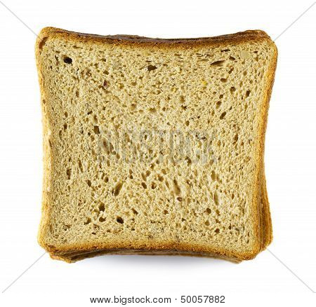 Closeup Image Of Bread Slices