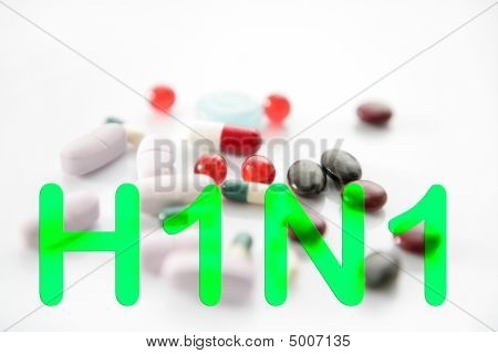 Медицина таблетки H1N1 вакцины лечения