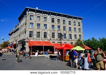 Jacques Cartier place Montreal