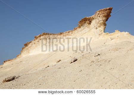 Eroded Rocks In The Desert