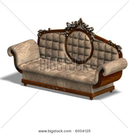 Bequemen Sofa von Louis Xv.