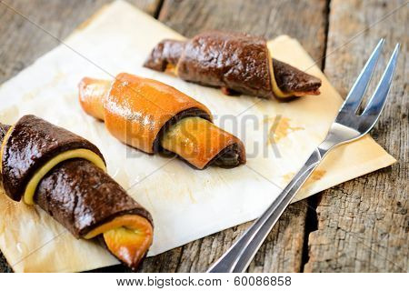Mini Chocolate Croissants