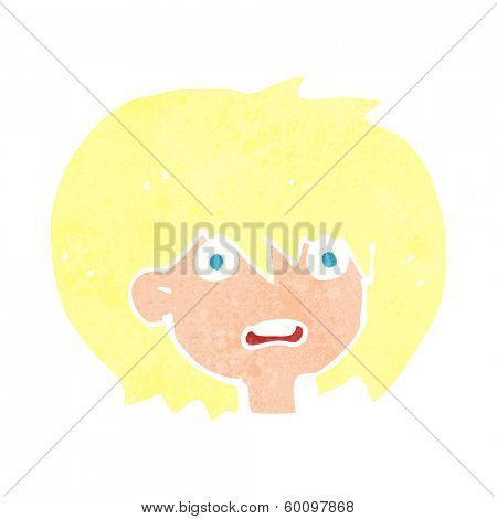 cartoon shocked expression