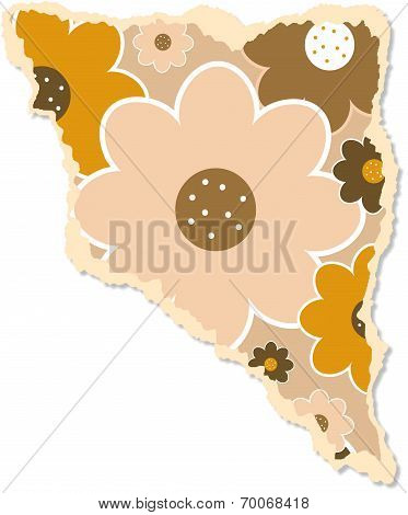 Floral Scrapbooking Paper