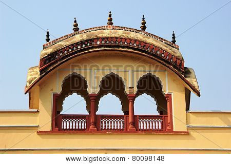 Arched Gallery On Terrace
