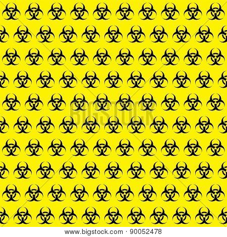Bio Hazard Sign Pattern