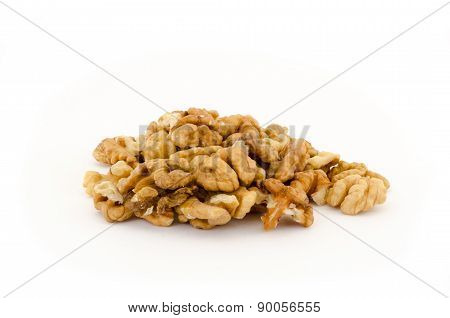 The Walnuts snack isolated on white background