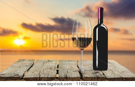 Wine Bottle.