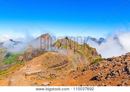 Volcanic Mountain Landscape
