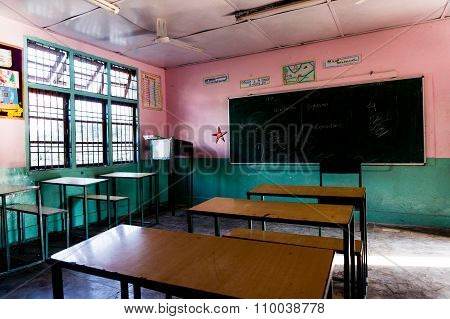 Classroom in an indian school
