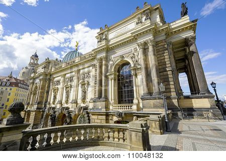 Dresden, Academy Of Fine Arts, Side View