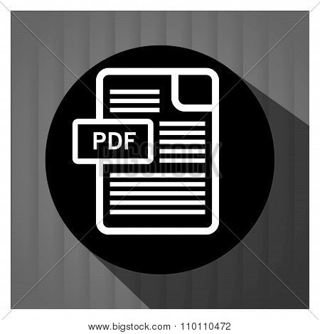 Interner download round icon