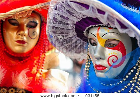 Maschera di Venezia, carnevale.