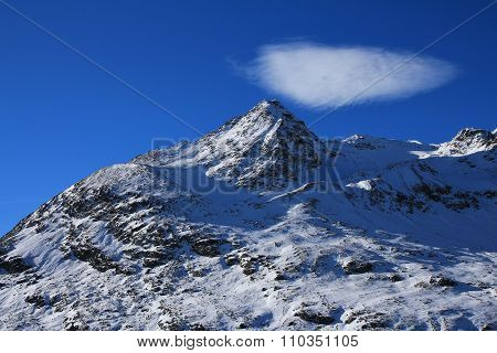 Cloud Over Mt Sassal Mason