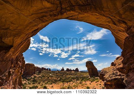 Double Arch in Arches National Park