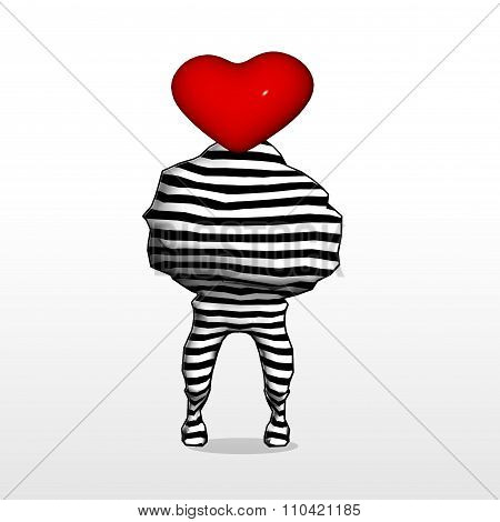 man heart