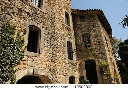 Village Of Oppede In Provence