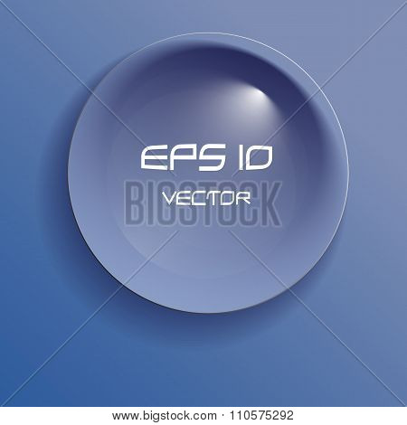 Glass buttons on  background