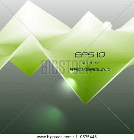 Abstract Acute Angle Shape