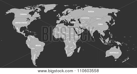 Political map of World