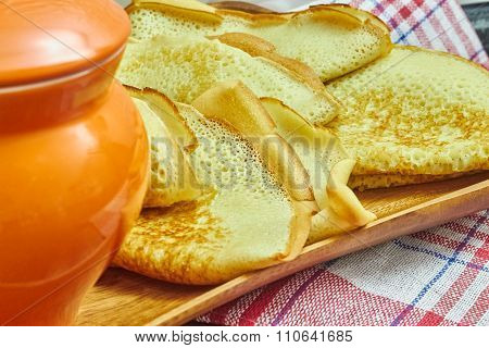 pancake dessert breakfast