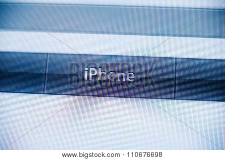 Iphone Button In The Non Flat Design Of Apple Computers Webist