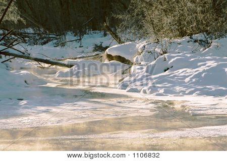 Misty Winter Creek