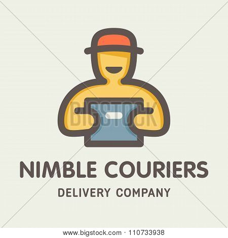 Nimble Couriers Logotype