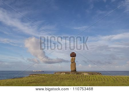 Ahu Tahai on Easter Island