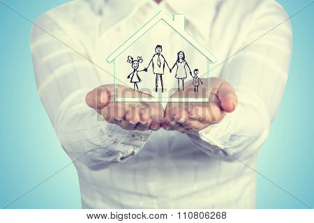 Family life insurance family