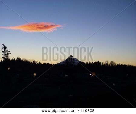 MT gündoğumu siluet