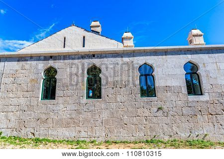 Medieval building Maskovica Han in Croatia