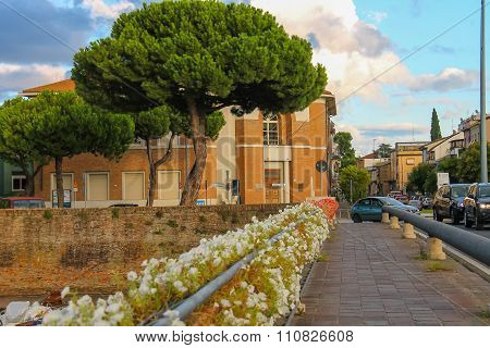 Building Of Department Of Industrial Chemistry, University Of Bologna - Rimini Campus. Italy