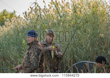 Fisherman With Spinning