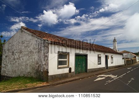 Traditional Azores House In Sao Miguel Island