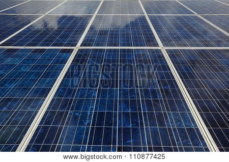 Close up of Solar Panel
