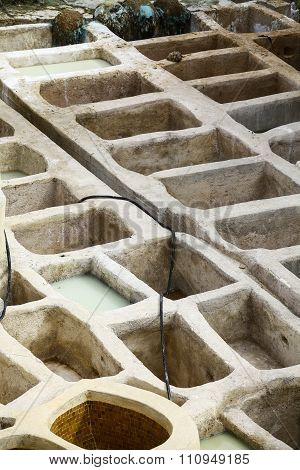 Tannery In Fez, Morocco