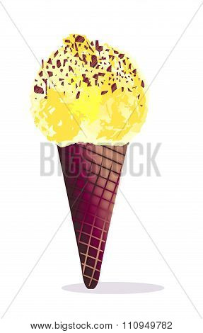 Cone With Sprinkles